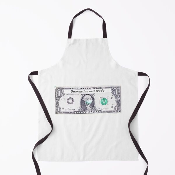 Item preview, Dollar Bill with Mask - Quarantine and Trade designed and sold by WallStreet Arts.
