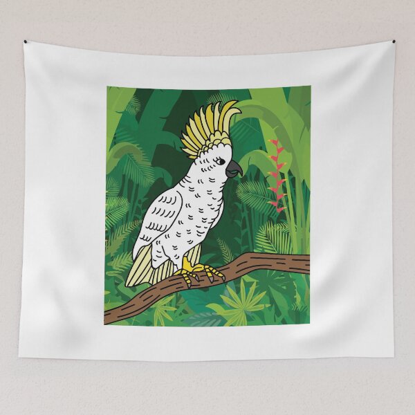 Item preview, Colorful Cockatoo Bird Parrot designed and sold by flofin.