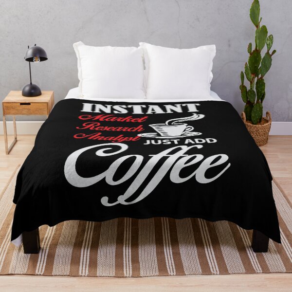 Item preview, Instant Market Research Analyst Just Add Coffee designed and sold by Silver Medal.