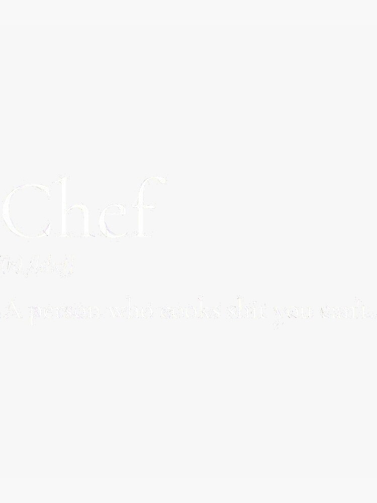 in-your-face-definition-of-a-chef-perfect-gift-poster-for-sale-by