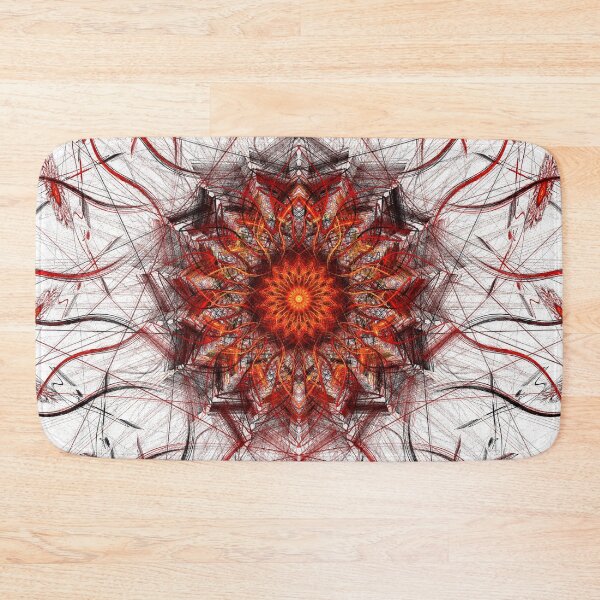 Item preview, Scorching Sun - Abstract Fractal Artwork designed and sold by EliVokounova.