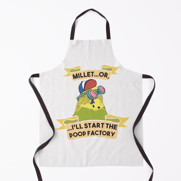 Item preview, Gangster Budgie Budgies Budgerigar Parakeet Pet Bird Poop Factory designed and sold by TheAplus.