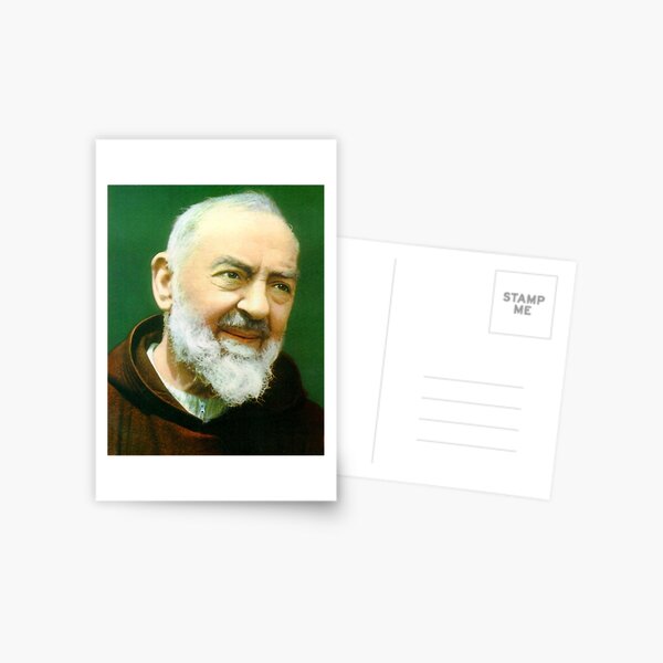 Saint Padre Pio Postcard