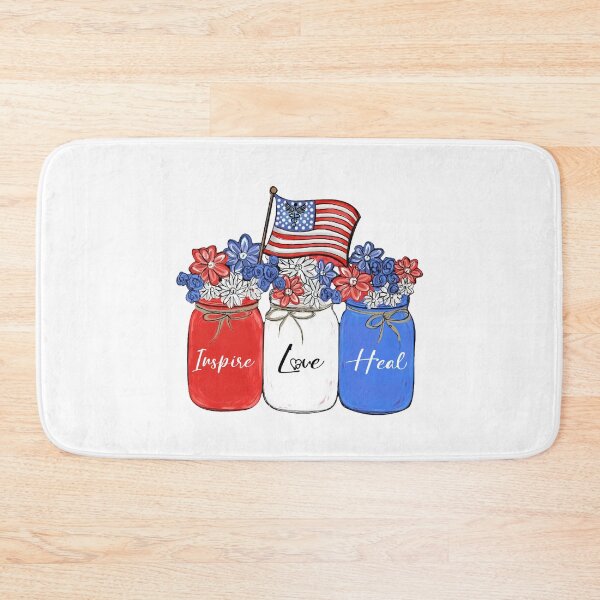 Item preview, Inspire Love Heal Nurse American Flag designed and sold by AlisonWalsh24.