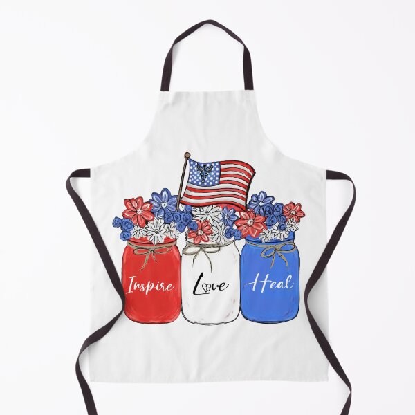 Item preview, Inspire Love Heal Nurse American Flag designed and sold by AlisonWalsh24.