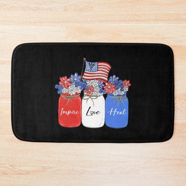 Item preview, Inspire Love Heal Nurse American Flag 4th Of July designed and sold by AlisonWalsh24.