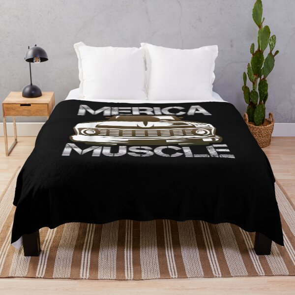 Item preview, America Muscle Funny Retro Design For Car Lovers designed and sold by laurader.