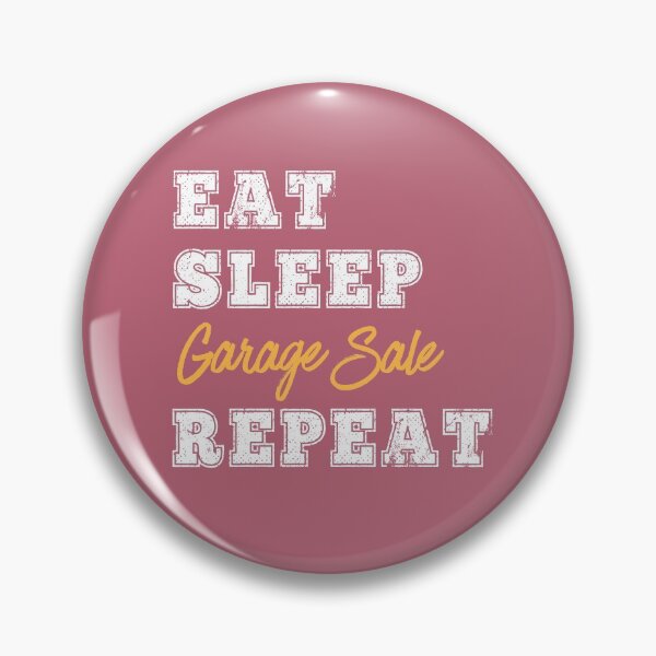 Item preview, Funny Garage Sale Voice Loud Thrifting Yard Eat Sleep Repeat Gift designed and sold by carlhunt99.