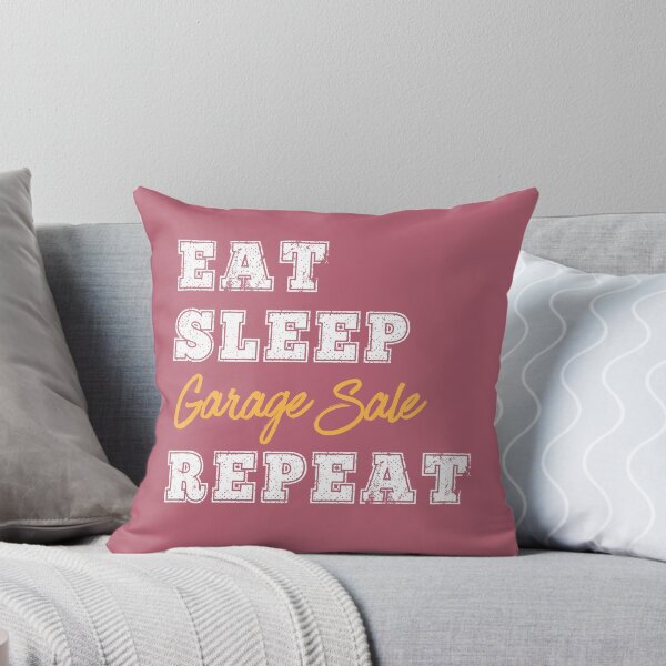 Item preview, Funny Garage Sale Voice Loud Thrifting Yard Eat Sleep Repeat Gift designed and sold by carlhunt99.