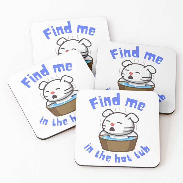Item preview, Find me in the hot tub / jacuzzi designed and sold by PinkArtDesigns.