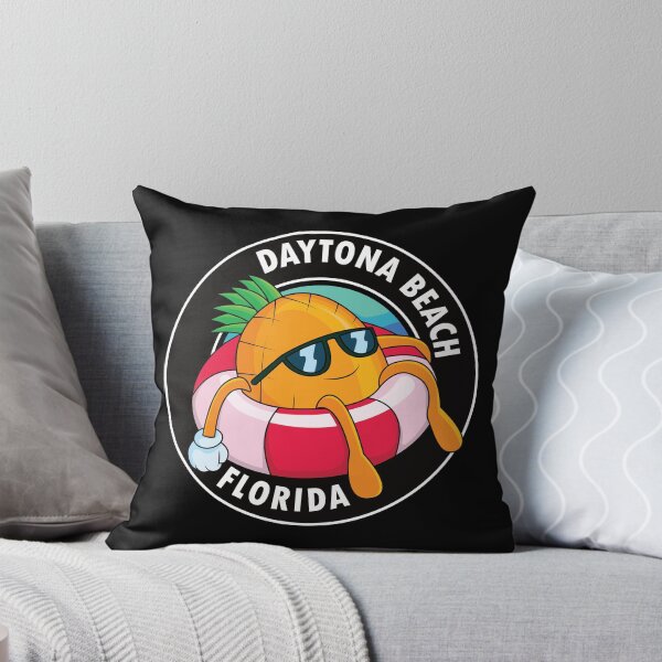 Item preview, Daytona Beach Florida  - Funny Pineapple Summer designed and sold by Rhu Creations.