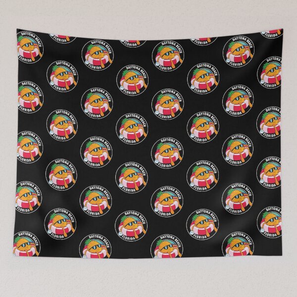 Item preview, Daytona Beach Florida  - Funny Pineapple Summer designed and sold by Rhu Creations.