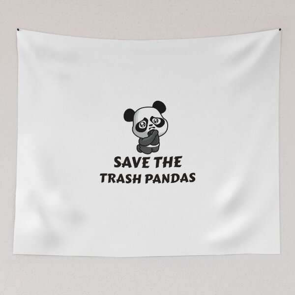 Item preview, Save The Trash Pandas designed and sold by medbdj.