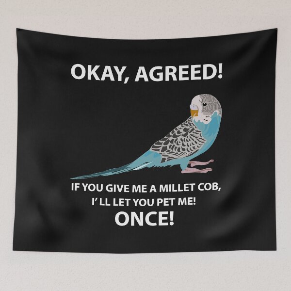 Item preview, Budgie Millet Cob Budgies Budgerigar Parakeet Pet Bird designed and sold by TheAplus.