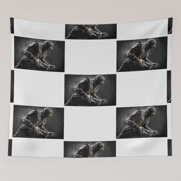 Aperçu de l'œuvre Mortal Combat Scorpion Warrio| Cadeau parfait créée et vendue par celiaflora.