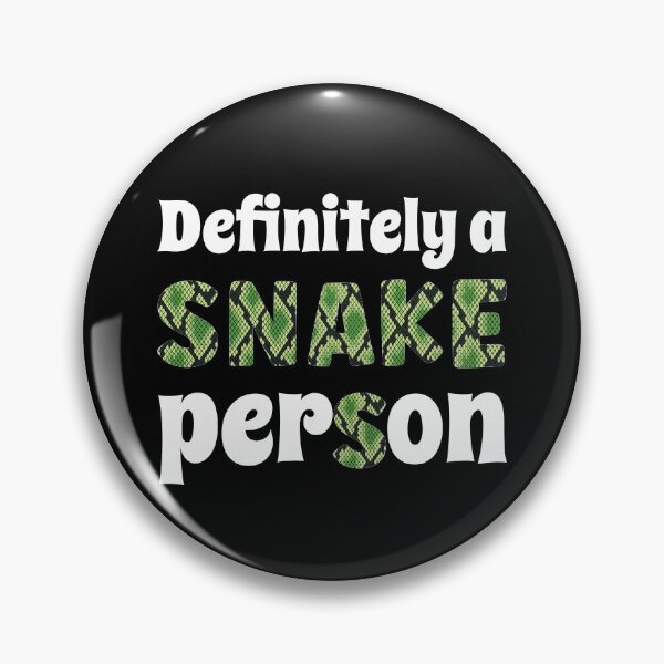 Item preview, Definitely a Snake Person Reptile and Snake Lovers designed and sold by JapanBubble.