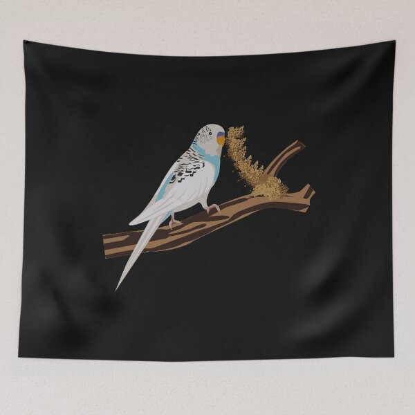 Item preview, Light Blue Budgie Millet Cob Budgies Budgerigar Parakeet Pet Bird designed and sold by TheAplus.