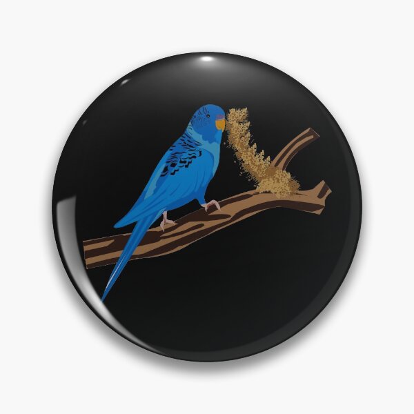 Item preview, Dark Blue Budgie Millet Cob Budgies Budgerigar Parakeet Pet Bird designed and sold by TheAplus.