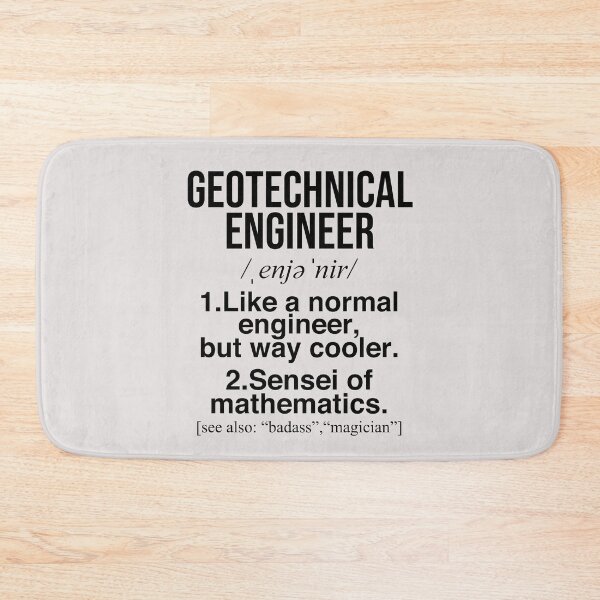 Item preview, Geotechnical engineer funny gifts designed and sold by chrlalexandru.