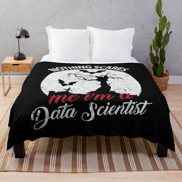 Item preview, Nothing Scares Me I'm A Data Scientist designed and sold by Silver Medal.
