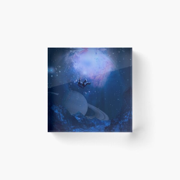 Item preview, Astronaut Falling From Space On Earth designed and sold by Elysian Vision.