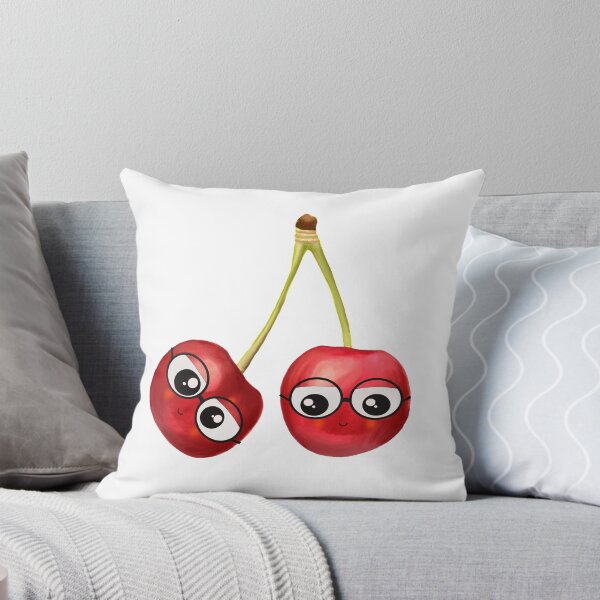 Item preview, Cute geeky cherries with glasses  designed and sold by Jodie McCrystal.