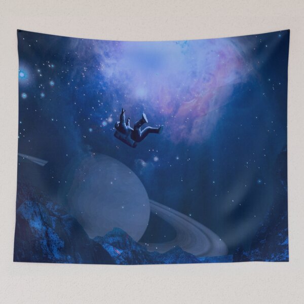 Item preview, Astronaut Falling From Space On Earth designed and sold by Elysian Vision.