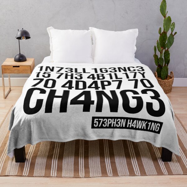 Item preview, Intelligence is the ability to adapt to change designed and sold by chococaramels.