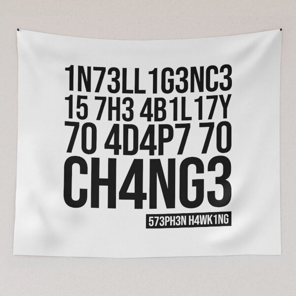 Item preview, Intelligence is the ability to adapt to change designed and sold by chococaramels.