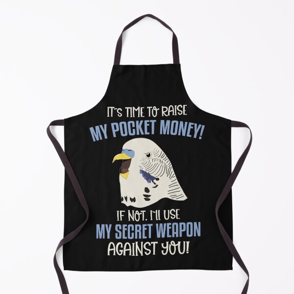 Item preview, Budgie Pocket Money Budgies Budgerigar Parakeet Secret Weapon designed and sold by TheAplus.