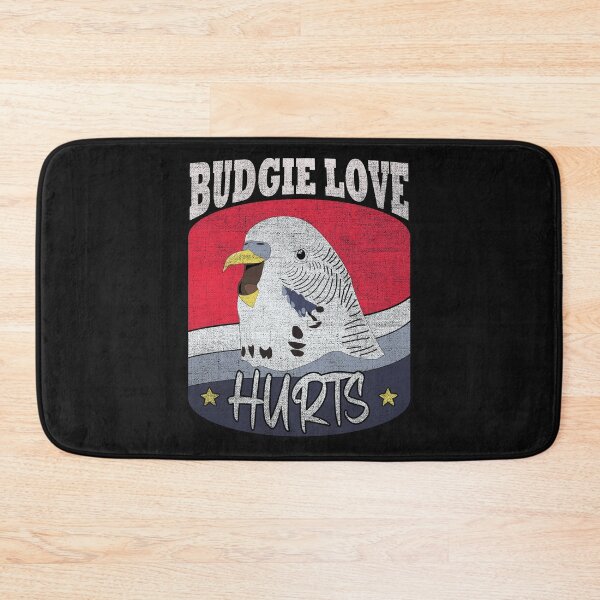 Item preview, Budgie Love Hurts Bite Biting Budgies Budgerigar Parakeet Pet Bird designed and sold by TheAplus.