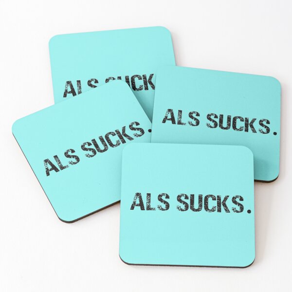 Item preview, Vintage ALS Sucks Typography  designed and sold by garniturex.