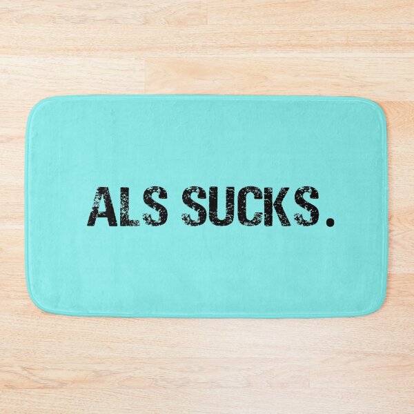 Item preview, Vintage ALS Sucks Typography  designed and sold by garniturex.