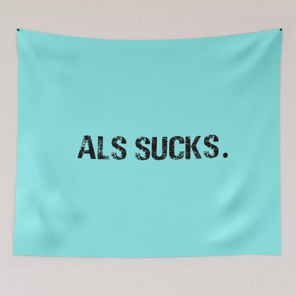 Item preview, Vintage ALS Sucks Typography  designed and sold by garniturex.