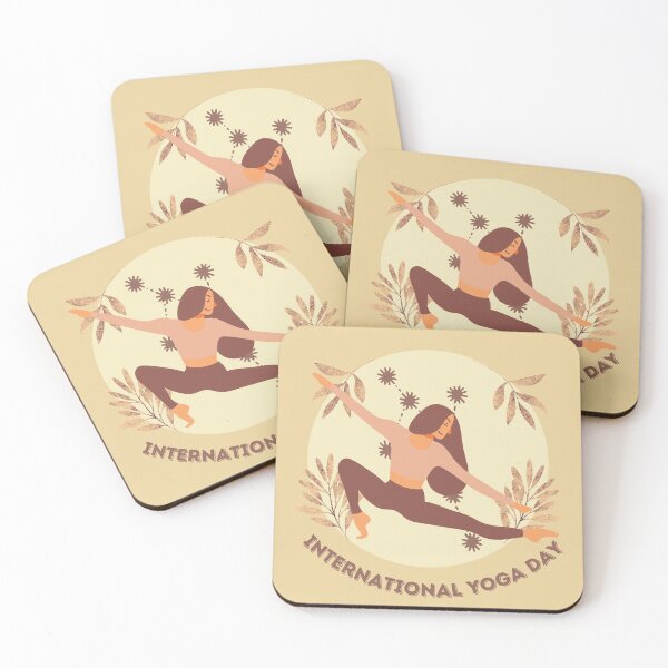 Item preview, International day of yoga designed and sold by Imakeyouhappy.