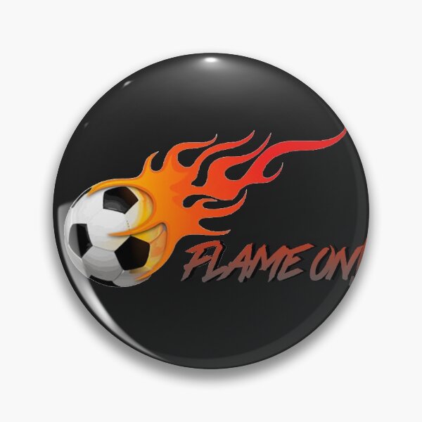 Item preview, Flame on! Soccer Ball! designed and sold by NexusArts.