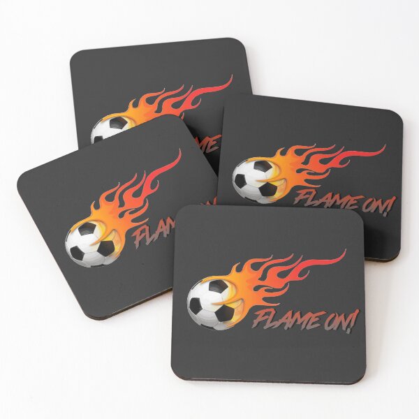 Item preview, Flame on! Soccer Ball! designed and sold by NexusArts.
