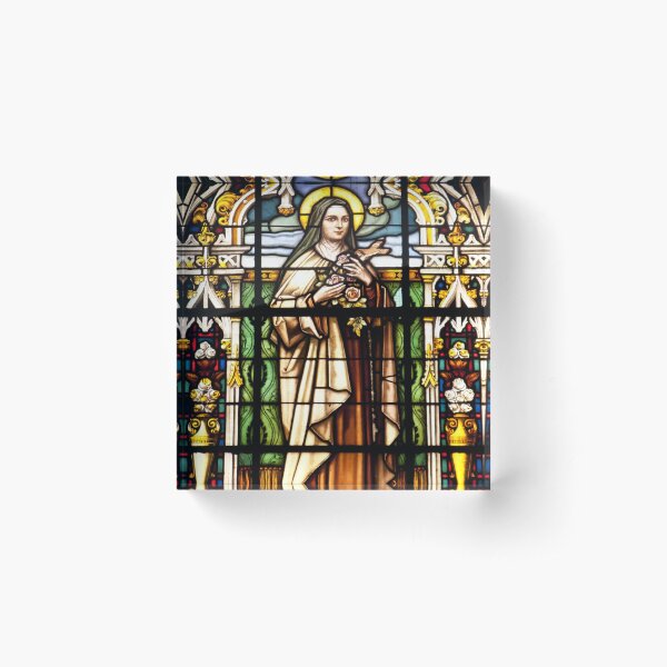 Saint Therese of Lisieux Acrylic Block