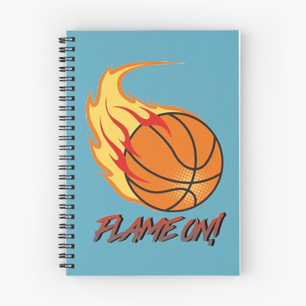 Item preview, Flame on! Basketball!  designed and sold by NexusArts.