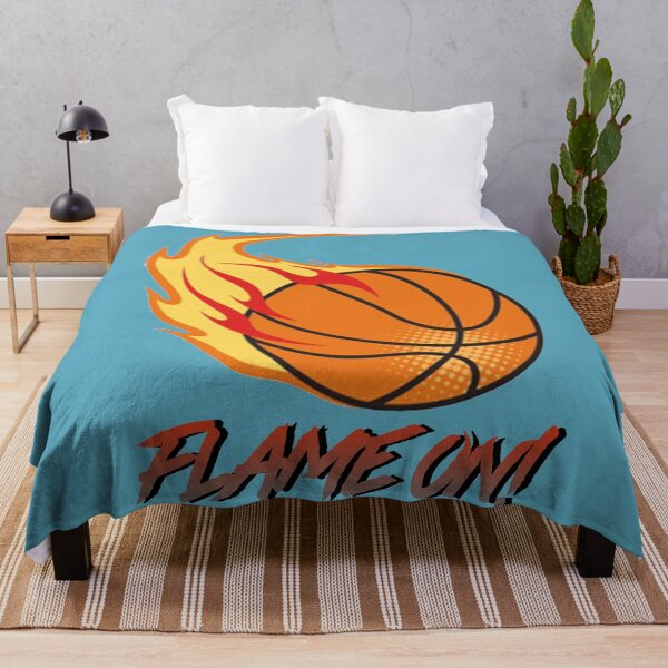 Item preview, Flame on! Basketball!  designed and sold by NexusArts.