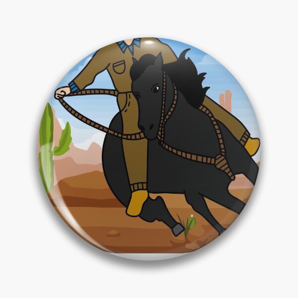 Item preview, Rodeo Riding On A Horse designed and sold by flofin.