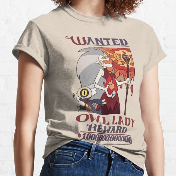 Wanted Owl Lady (The owl house| Perfect Gift Classic T-Shirt