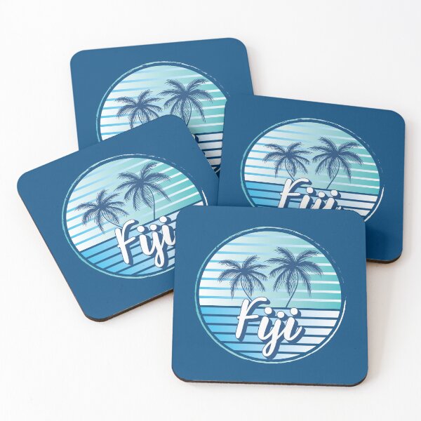 Item preview, Fiji Tropical Summer Retro Beach Design designed and sold by CynthiaGraphics.