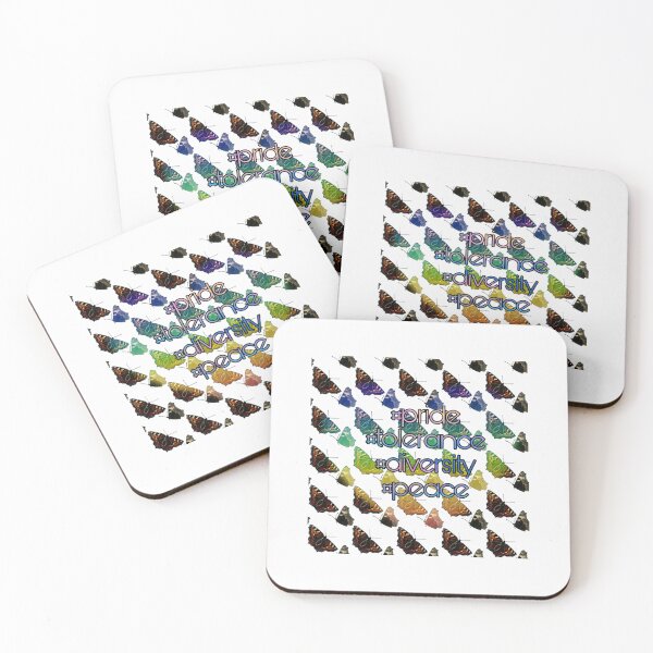 Item preview,  PRIDE butterfly - little fox - DIVERSITY -TOLERANCE - PEACE, photo design designed and sold by kikidu21.