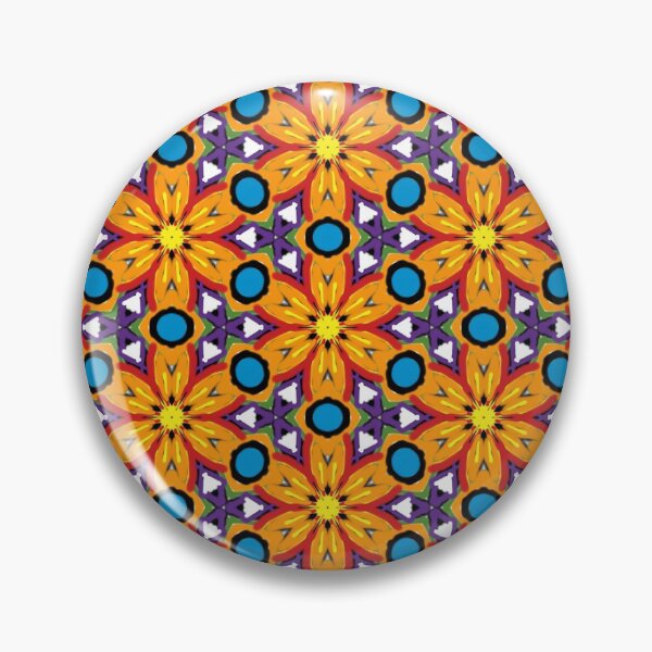 Item preview, ORANGE/BLUE CHEERY PATTERN designed and sold by Brendan  Mullen.