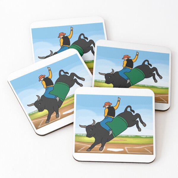 Item preview, Rodeo Riding On A Bull designed and sold by flofin.