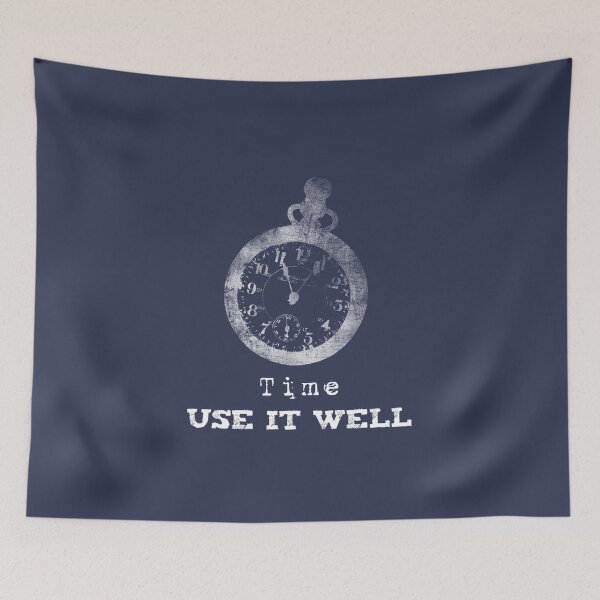 Item preview, Time, use it well, Awesome gift for your friends and family    designed and sold by abdelhak2005.