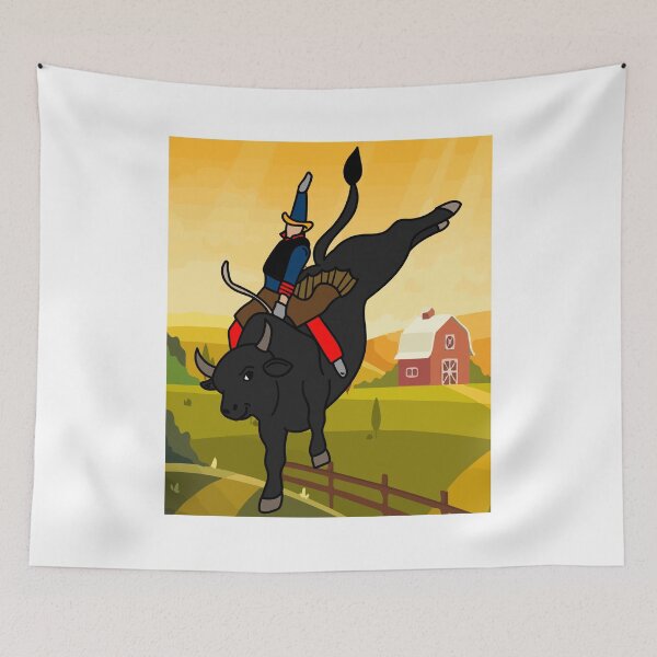 Item preview, Rodeo Riding On A Bull designed and sold by flofin.