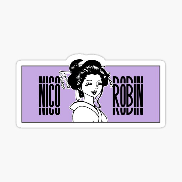 Nico Robin Wano-kuni Sticker