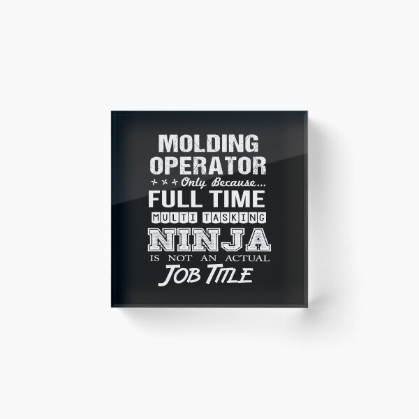 Item preview, Molding Operator T Shirt - Multitasking Ninja Job Gift Item Tee designed and sold by ymaszcarme.